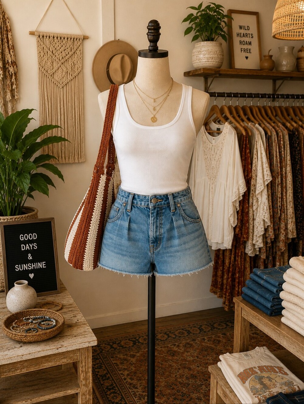 Madewell Light Blue Denim High-Rise Cutoff Shorts 32